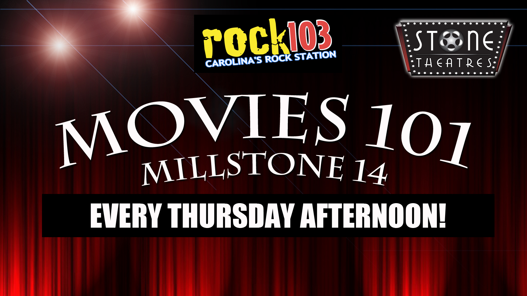 Movies 101: A New Chance To Win Every Thursday!